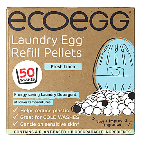 Ecoegg Laundry Egg Refills 50 washes - Fresh Linen