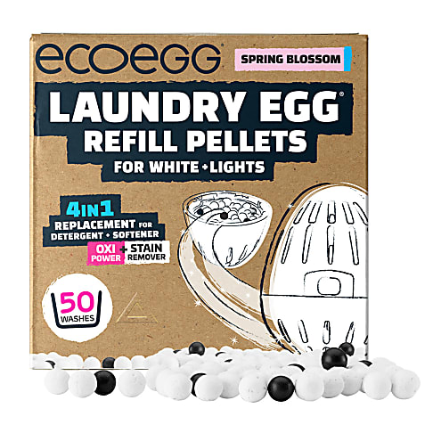 Ecoegg Laundry Egg Refills for Whites and Lights 50 Washes - Spring Blossom