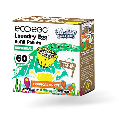 Ecoegg SpongeBob Universal Laundry Egg Refills 60 washes - Tropical Burst