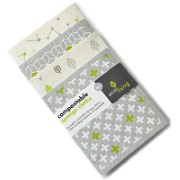 Eco Living Compostable Sponge Cleaning Cloths 4 pack
