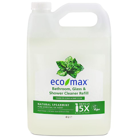 Eco-Max Bathroom & Shower Cleaner - Natural Spearmint 4L