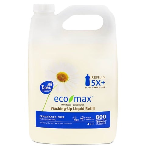 Eco-Max Washing-Up-Liquid - Fragrance Free