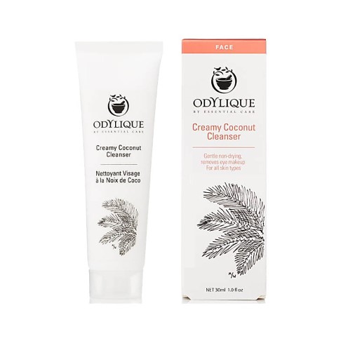 Odylique by Essential Care Creamy Coconut Cleanser - 30ml Travel Size