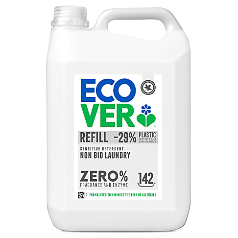 Ecover ZERO Sensitive Non Bio Laundry Liquid Refill 5L