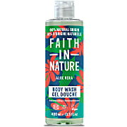 Faith in Nature Wild Rose Body Wash | 400ml Vegan Shower Gel | Big