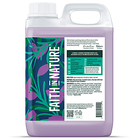 Faith in Nature Lavender & Geranium Body Wash - 2.5L