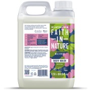 Faith in Nature Wild Rose Body Wash - 2.5L