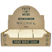 Faith in Nature Box of 18 Unwrapped Natural Hand Made Grapefruit Soaps