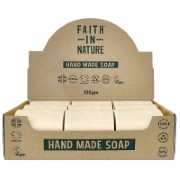 Faith in Nature Box of 18 Unwrapped Natural Hand Made Hemp Soaps