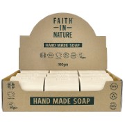 Faith in Nature Box of 18 Unwrapped Natural Hand Made Lavender Soaps