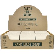 Faith in Nature Box of 18 Unwrapped Natural Hand Made Tea Tree Soaps