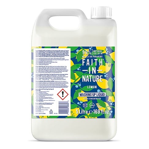 Faith in Nature Super Concentrated Washing Up liquid - 5L
