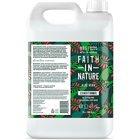 Faith in Nature Aloe Vera Conditioner - 5L