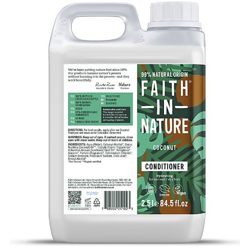Faith in Nature Coconut Conditioner - 2.5L