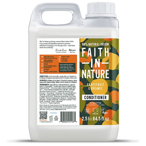 Faith in Nature Grapefruit & Orange Conditioner - 2.5L