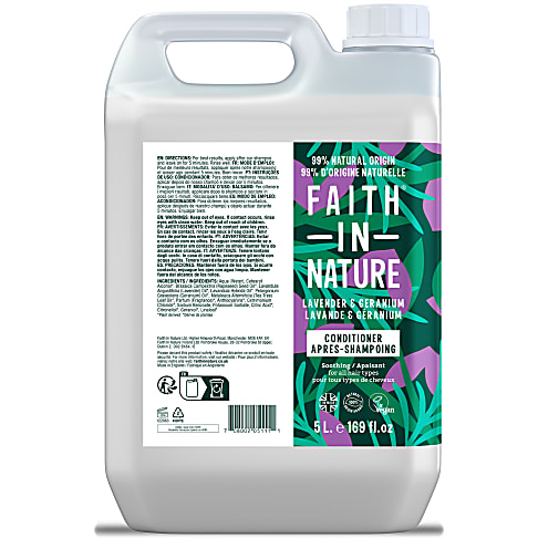 Faith in Nature Lavender & Geranium Conditioner - 5L