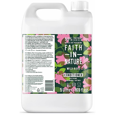 Faith in Nature Wild Rose Conditioner - 5L