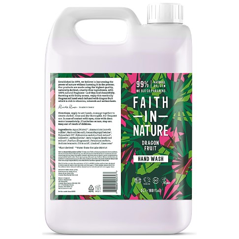 Faith in Nature Dragon Fruit Hand Wash - 5L