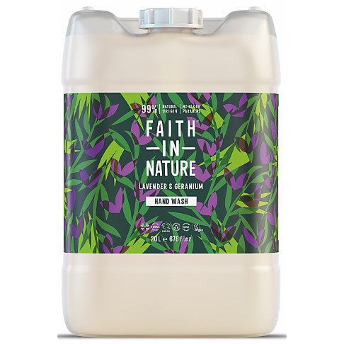 Faith in Nature Lavender & Geranium Hand Wash - 20L