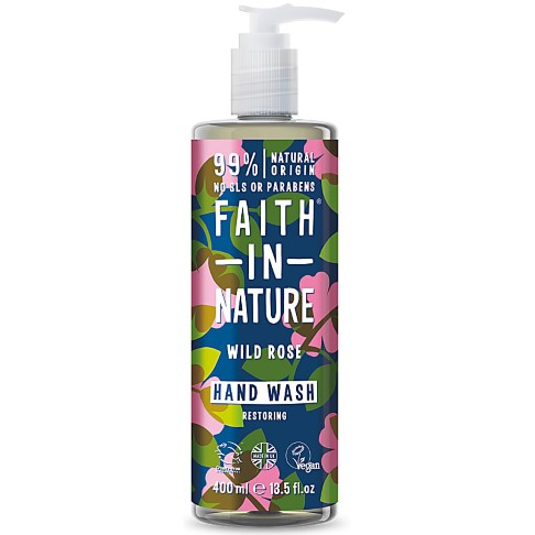 Faith in Nature Wild Rose Hand Wash