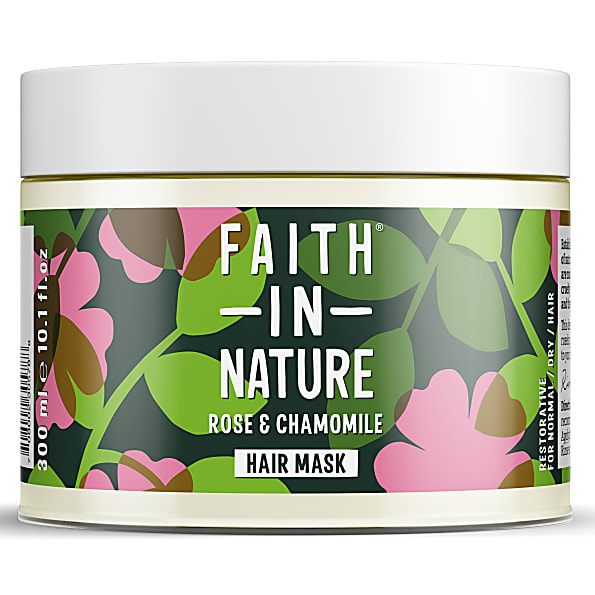 Photos - Hair Product Faith in Nature Wild Rose & Chamomile Restoring Hair Mask FINHRMASKWILDROS 