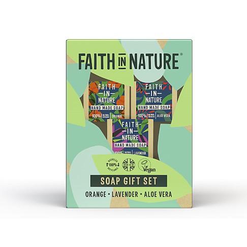 Faith in Nature Soap Gift Set