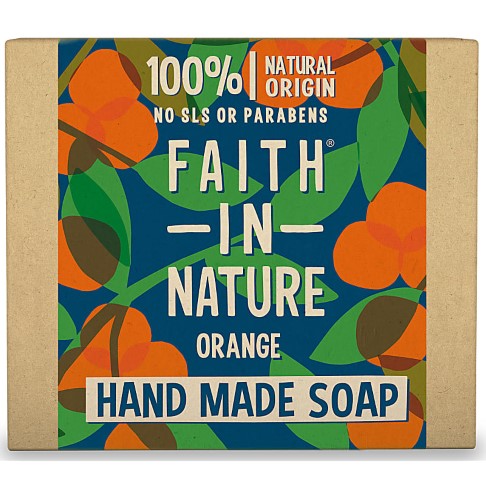 Faith in Nature Hand Made Orange Soap