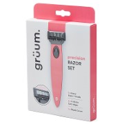 grüum Precision Razor Set - Rose Pink