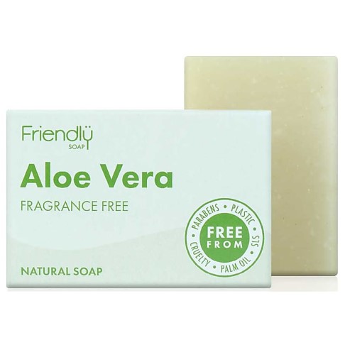 Friendly Soap Aloe Vera Fragrance Free Natural Soap
