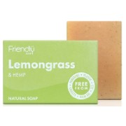 Friendly Soap Bath Soap - Lemongrass & Hemp