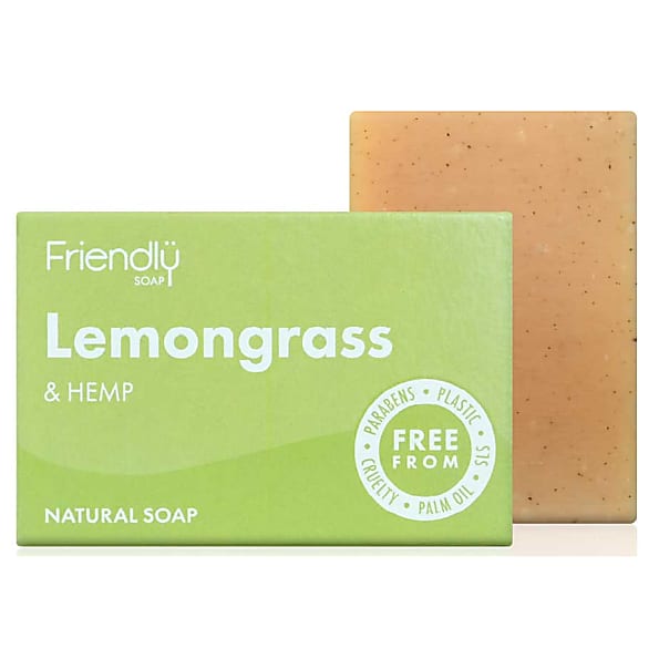 Photos - Soap / Hand Sanitiser Friendly Soap Lemongrass & Hemp Natural Soap FSBSLEMHEMP