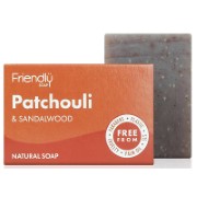 Friendly Soap Bath Soap - Patchouli & Sandalwood