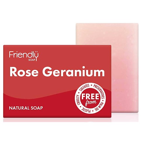 Friendly Soap  Rose Geranium Natural Soap