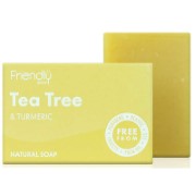 Friendly Soap Bath Soap - Tea Tree & Turmeric
