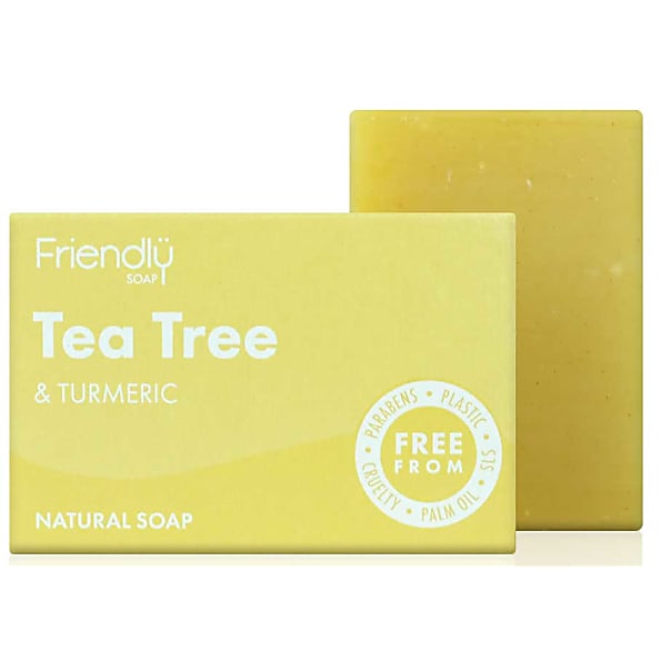 Photos - Soap / Hand Sanitiser Friendly Soap Tea Tree & Turmeric Natural Soap FSBSTTTURM
