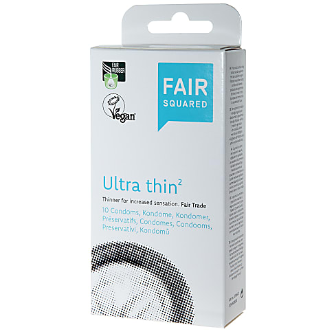 Fair Squared Fair Trade Ethical Condoms - Ultra Thin