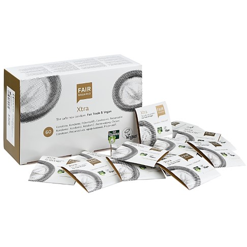 Fair Squared Xtra Condoms - 60 pack