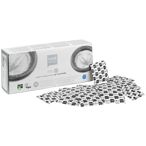 Fair Squared XXL Condoms - 100 pack