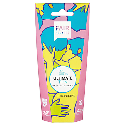 Fair Squared Fair Trade Ethical Condoms - Ultimate thin