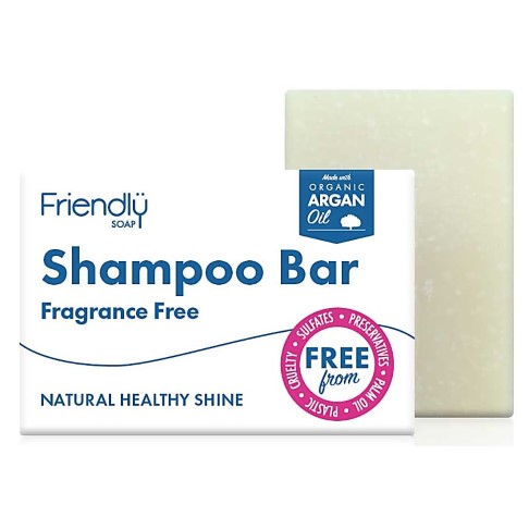 Friendly Soap Shampoo Bar - Fragrance Free