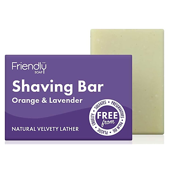Photos - Hair Removal Cream / Wax Friendly Soap Shaving Bar - Orange & Lavender FSSHAVORLAV