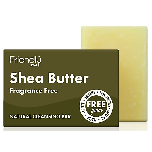 Friendly Soap Shea Butter Fragrance Free Cleansing Bar