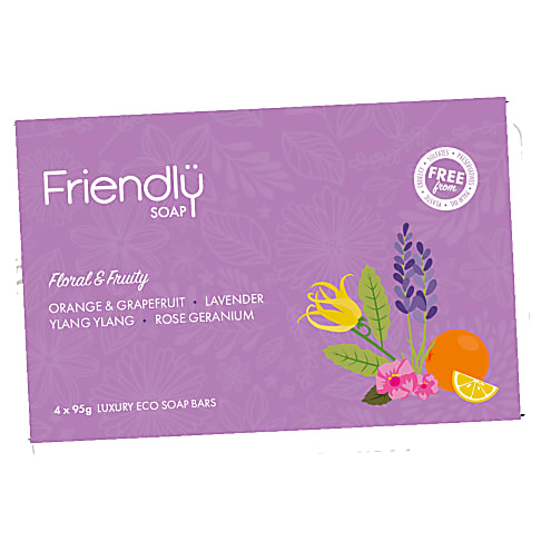Friendly Soap Natural Soap Selection - Floral & Fruity