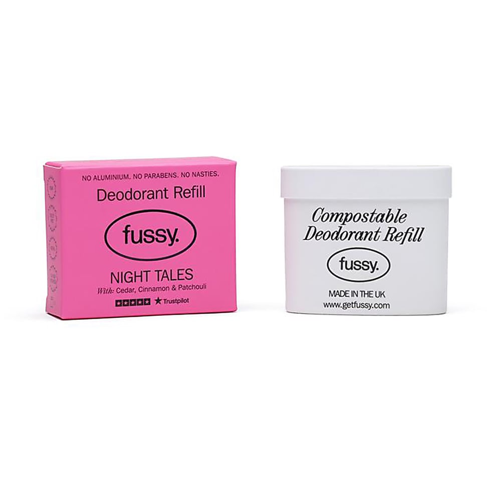 Fussy White Natural Deodorant Refill - Night Tales - Image 6