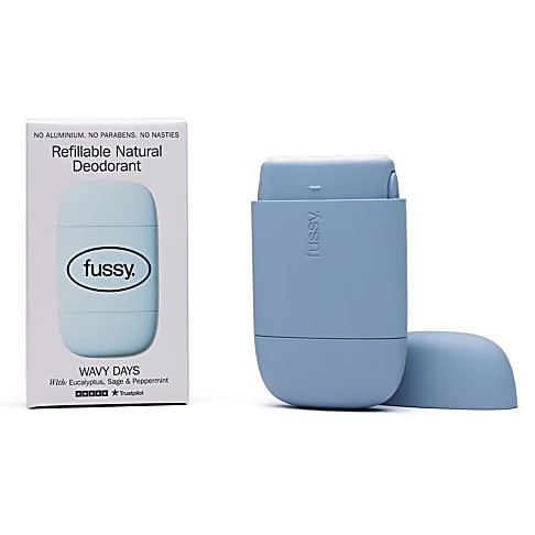 Fussy Refillable Deodorant - Wavy Days