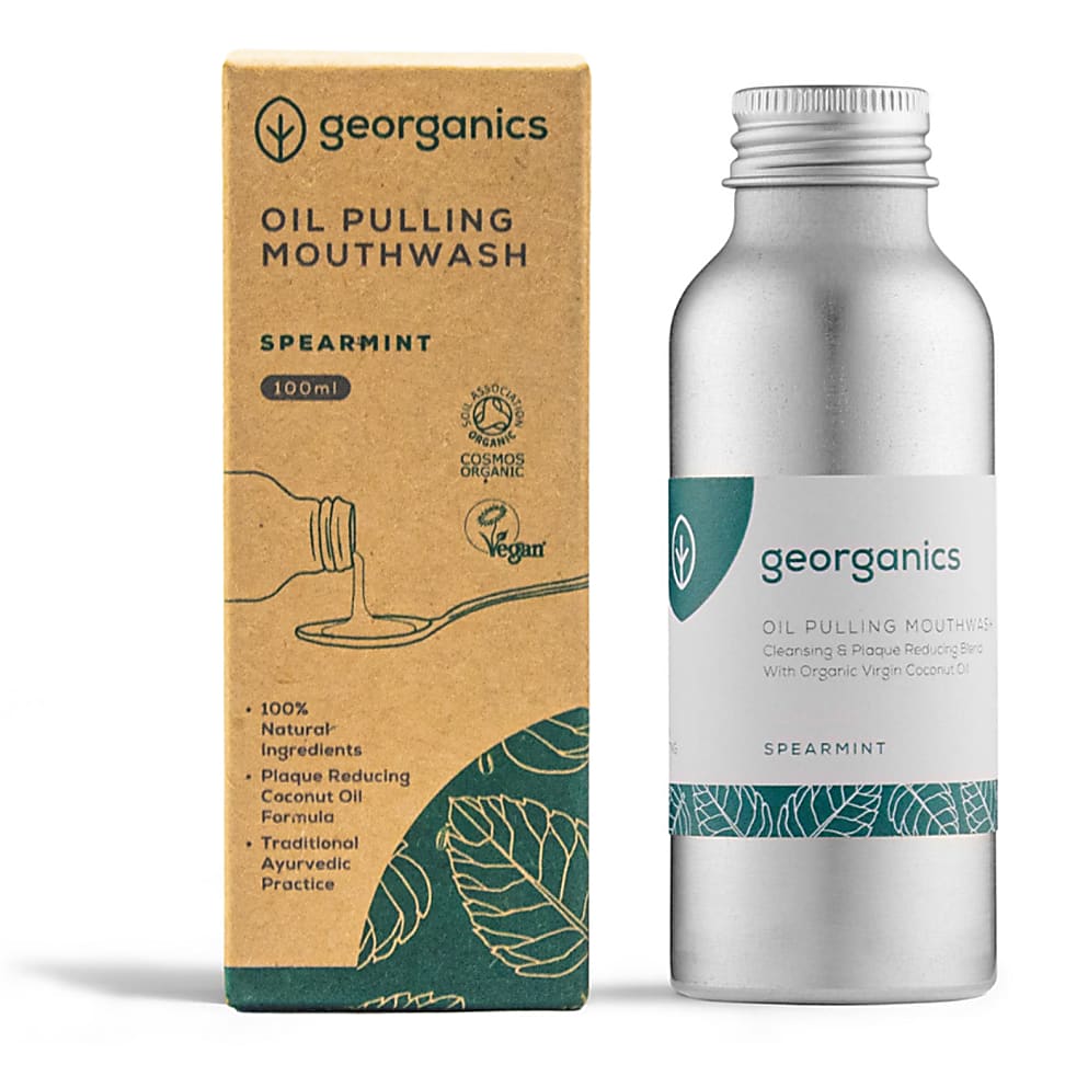 Georganics Oilpulling Mouthwash - Spearmint 100ml