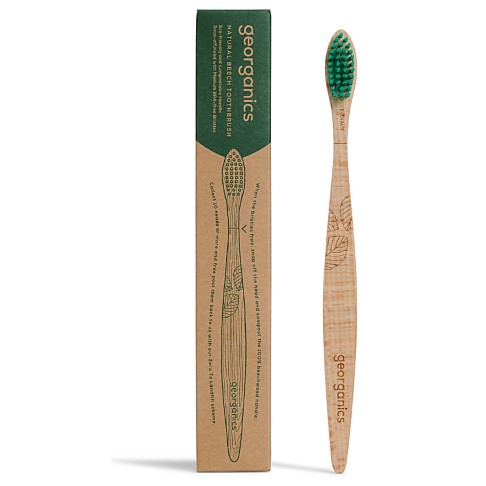 Georganics Beechwood Toothbrush - Medium