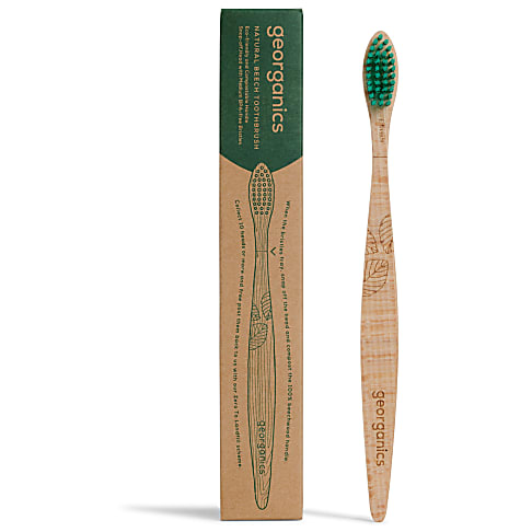 Georganics Beechwood Toothbrush - Medium