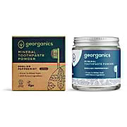 Georganics Fluoride Free Mineral Toothpaste Powder - English Peppermint