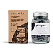 Georganics Fluoride Free Mineral Toothpaste Tablets - Activated  Charcoal